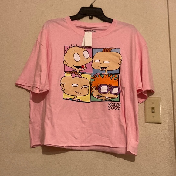 Nickelodeon Other - Nickelodeon large youth light pink with rugrats
